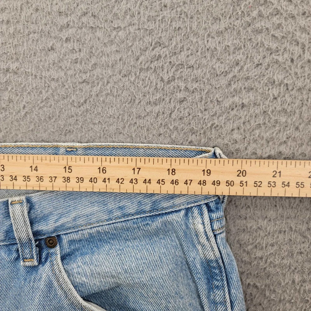 Cabelas Jeans Mens 40x32 Blue Denim Light Wash Straight Outdoors Hunting Hiking - Picture 15 of 15